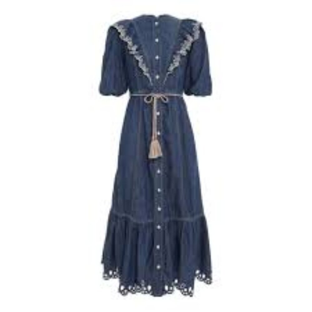 Zimmermann Denim Dress Size 1